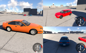 Experimental Local Split-Screen