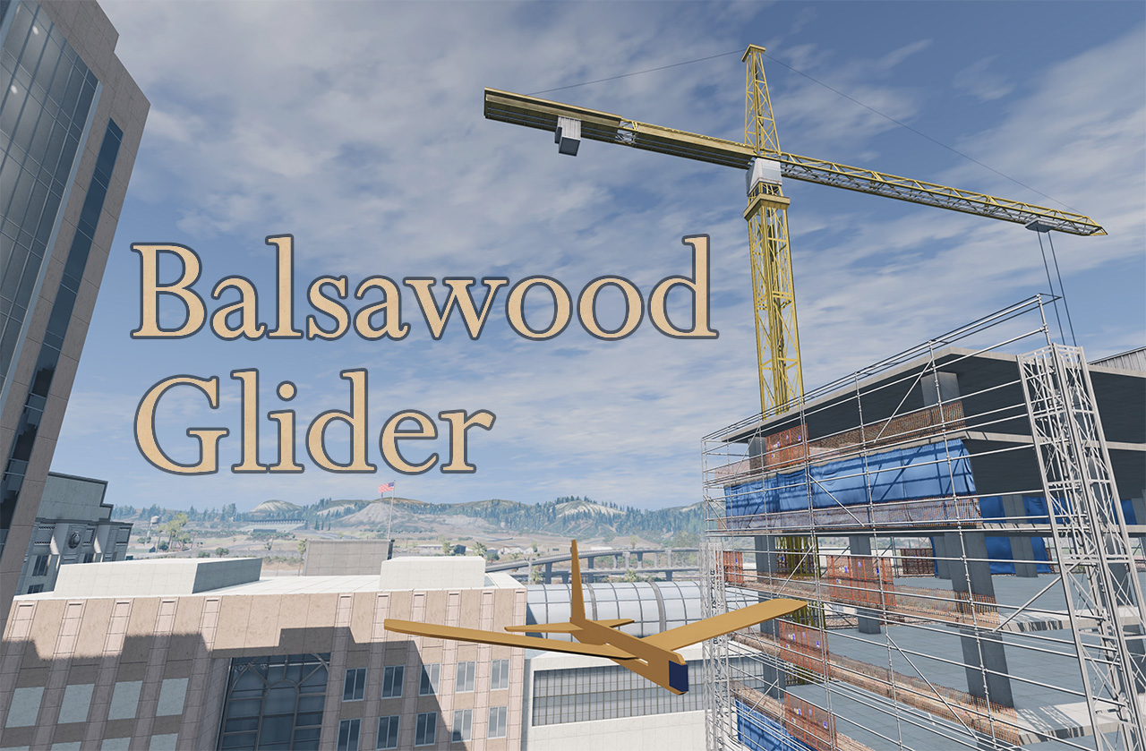 Balsawood Glider
