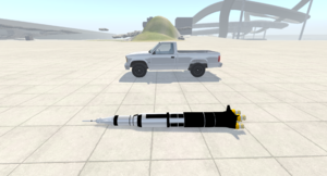 Beta SaturnV Model Rocket
